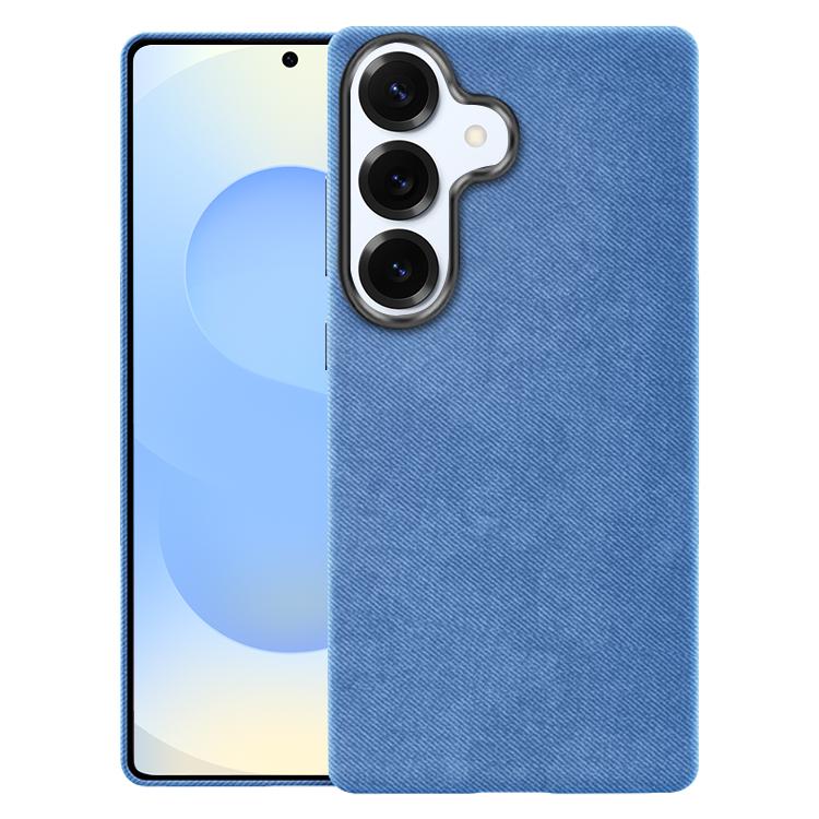 For Samsung Galaxy S25+ 5G / S24+ 5G Flannel Textured Magnetic Full Coverage Phone Case