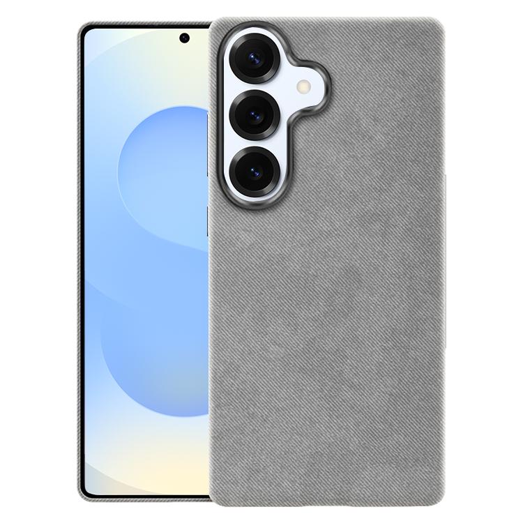 For Samsung Galaxy S25+ 5G / S24+ 5G Flannel Textured Magnetic Full Coverage Phone Case