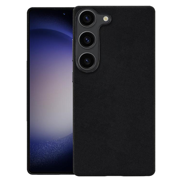 For Samsung Galaxy S23+ 5G Flannel Textured Magnetic Full Coverage Phone Case