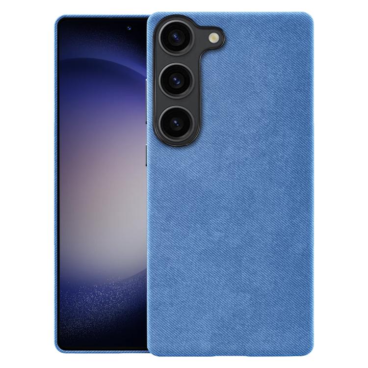 For Samsung Galaxy S23+ 5G Flannel Textured Magnetic Full Coverage Phone Case