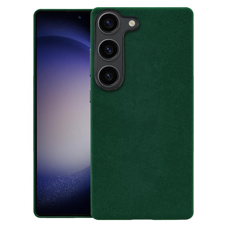 For Samsung Galaxy S23+ 5G Flannel Textured Magnetic Full Coverage Phone Case