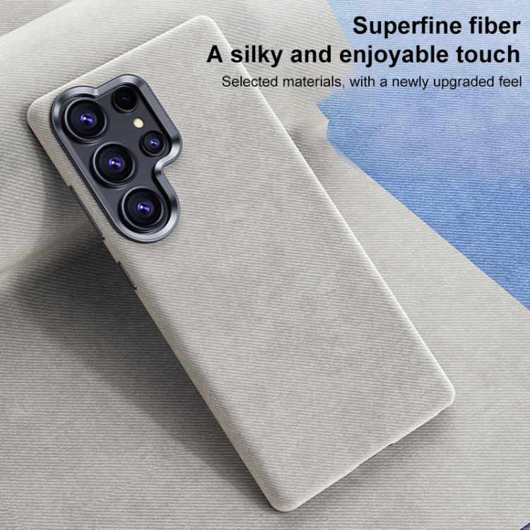 For Samsung Galaxy S26+ 5G Flannel Textured Magnetic Full Coverage Phone Case