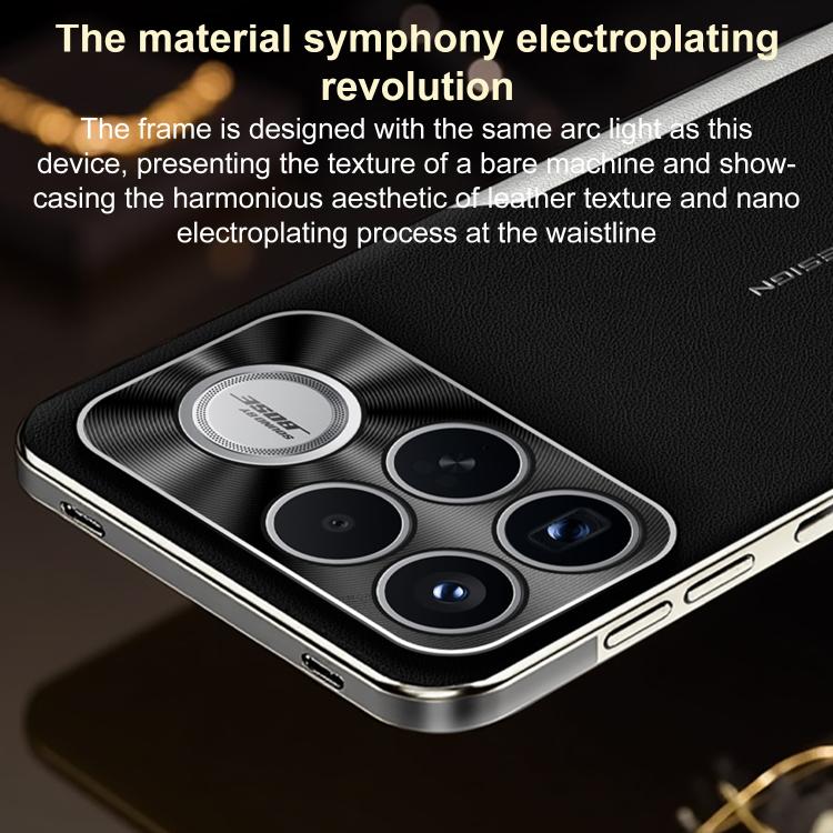 For Redmi K90 Pro Max Electroplated Frame Sheepskin Texture Morandi Color Shockproof Phone Case