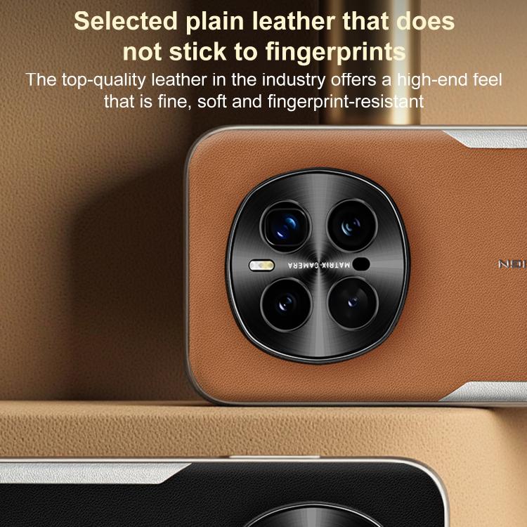 For Honor Magic7 Electroplated Frame Sheepskin Texture Morandi Color Shockproof Phone Case