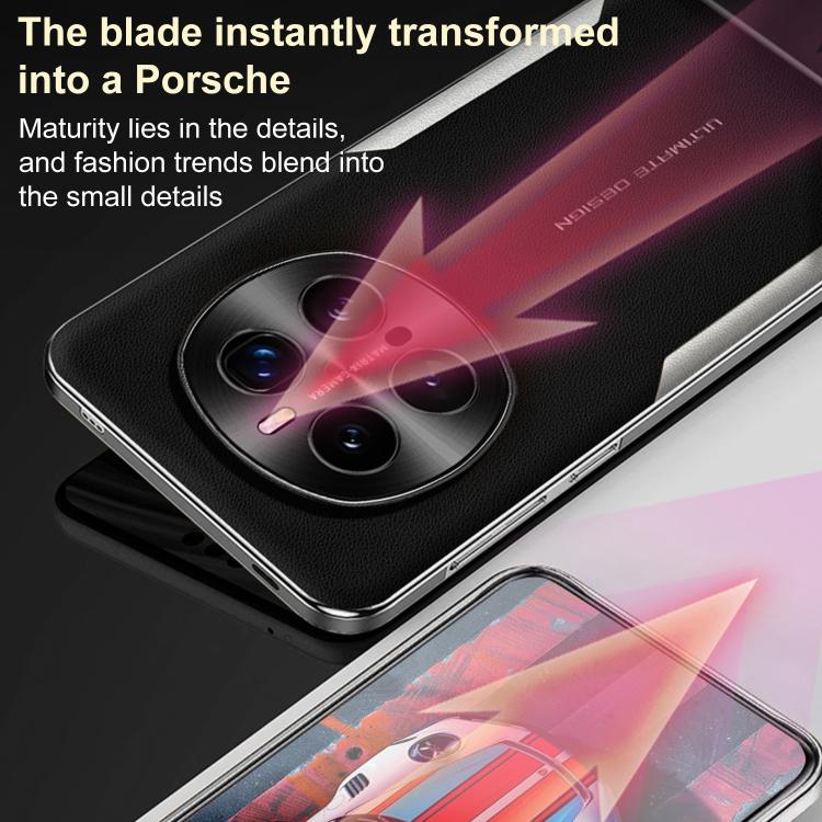 For Honor Magic8 Electroplated Frame Sheepskin Texture Morandi Color Shockproof Phone Case