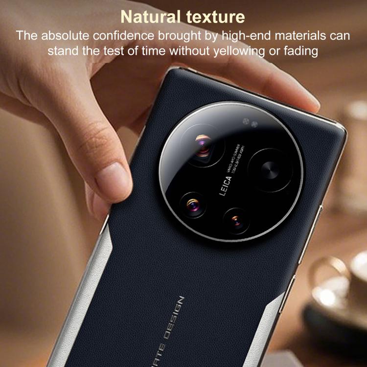 For Xiaomi 17 Ultra Electroplated Frame Sheepskin Texture Morandi Color Shockproof Phone Case