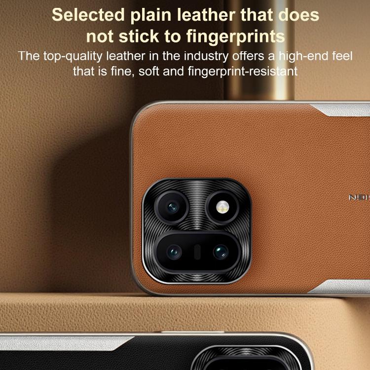 For OnePlus 15 Electroplated Frame Sheepskin Texture Morandi Color Shockproof Phone Case