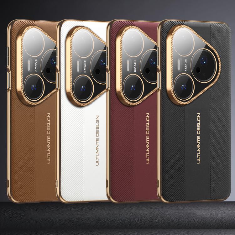 For Huawei Pura 70 Pro/70 Pro+ Electroplated Soft Frame Heat Dissipation Shockproof Phone Case