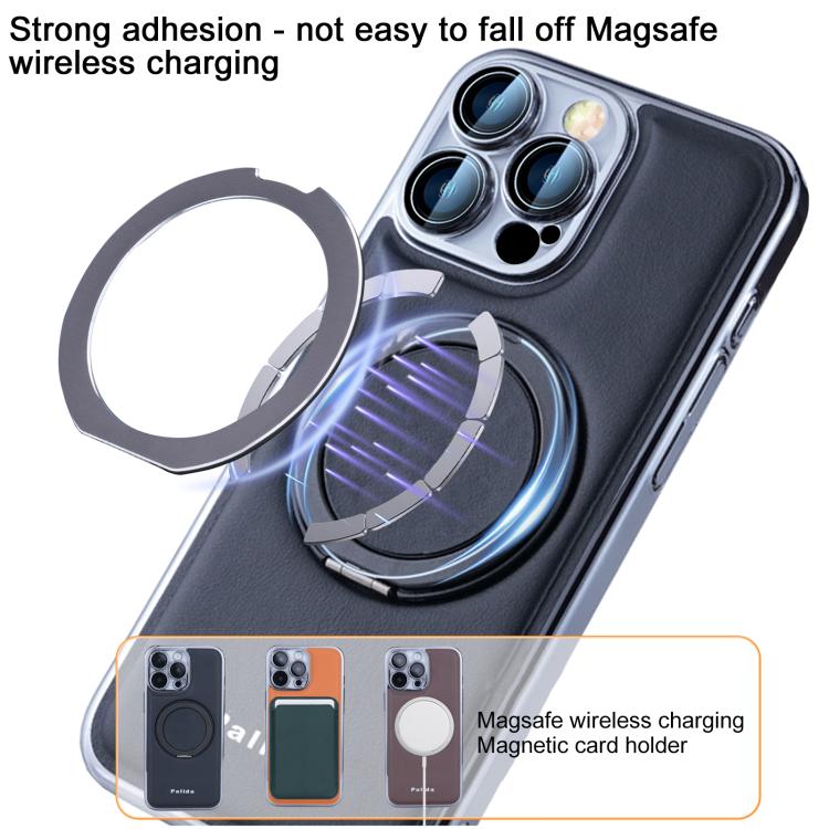 For iPhone 15 Pro Palida M1 360 Degree Rotating Holder Magnetic Phone Case