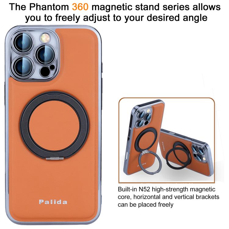 For iPhone 14 Palida M1 360 Degree Rotating Holder Magnetic Phone Case