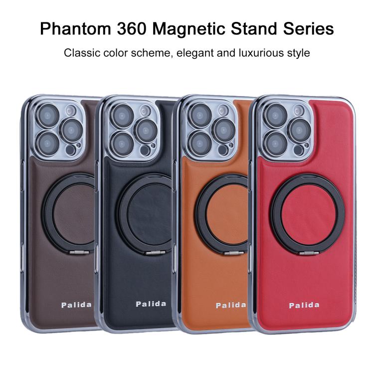 For iPhone 15 Pro Palida M1 360 Degree Rotating Holder Magnetic Phone Case