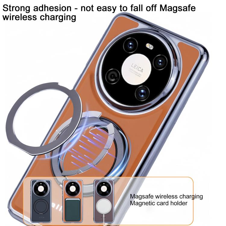 For Huawei Mate 40 Palida M1 360 Degree Rotating Holder Magnetic Phone Case