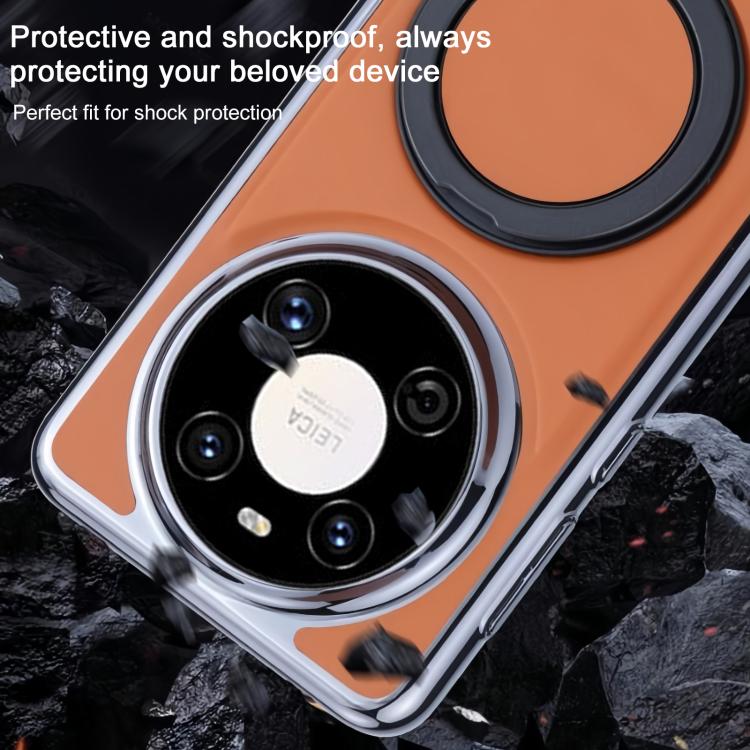 For Huawei Mate 40 Palida M1 360 Degree Rotating Holder Magnetic Phone Case