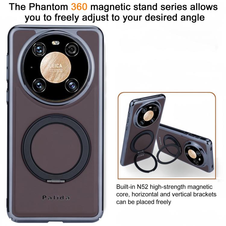 For Huawei Mate 40 Pro Palida M1 360 Degree Rotating Holder Magnetic Phone Case