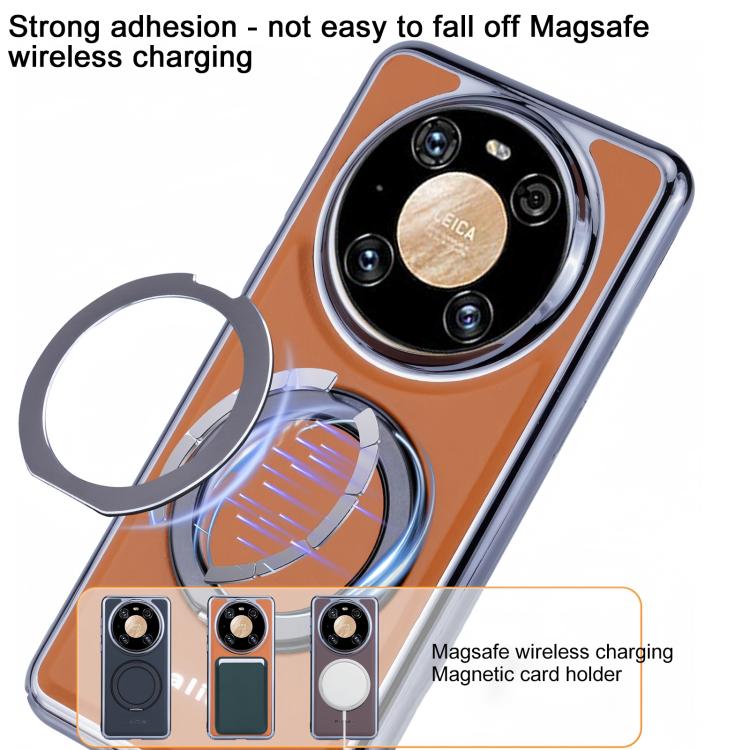 For Huawei Mate 40 Pro Palida M1 360 Degree Rotating Holder Magnetic Phone Case