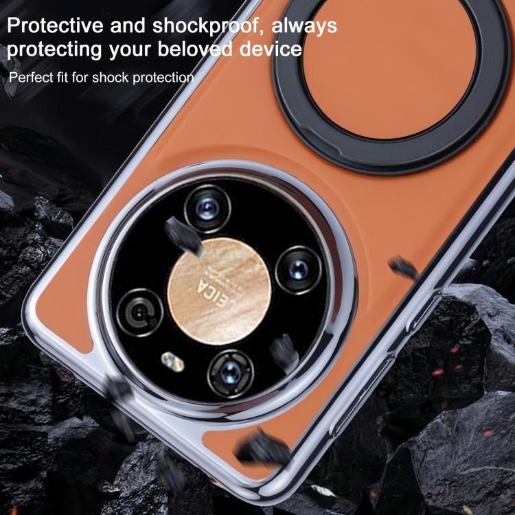 For Huawei Mate 40 Pro Palida M1 360 Degree Rotating Holder Magnetic Phone Case