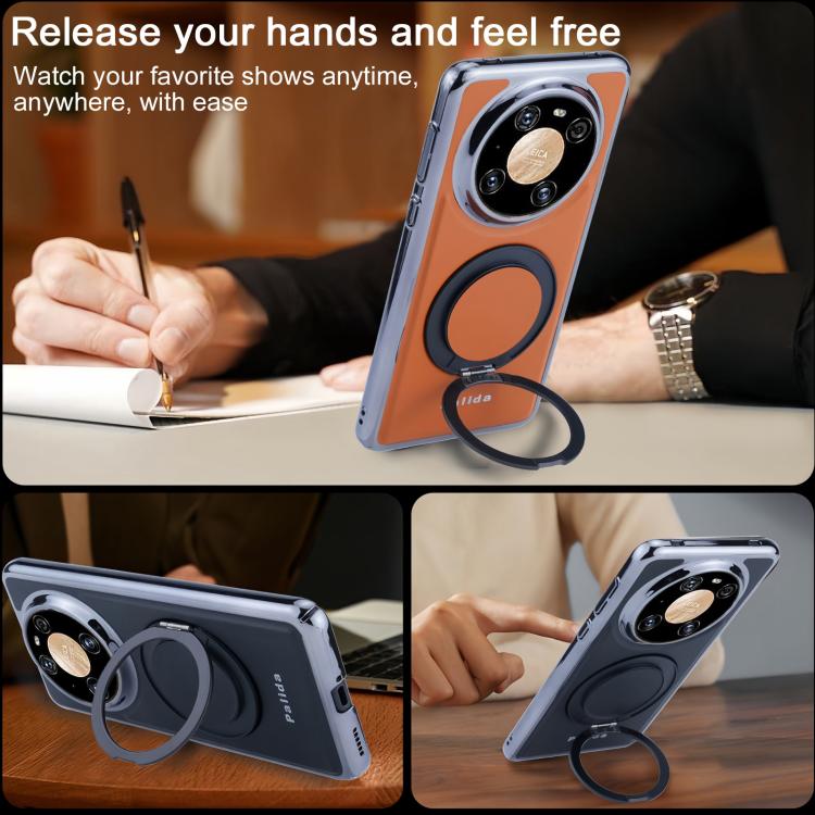 For Huawei Mate 40 Pro Palida M1 360 Degree Rotating Holder Magnetic Phone Case