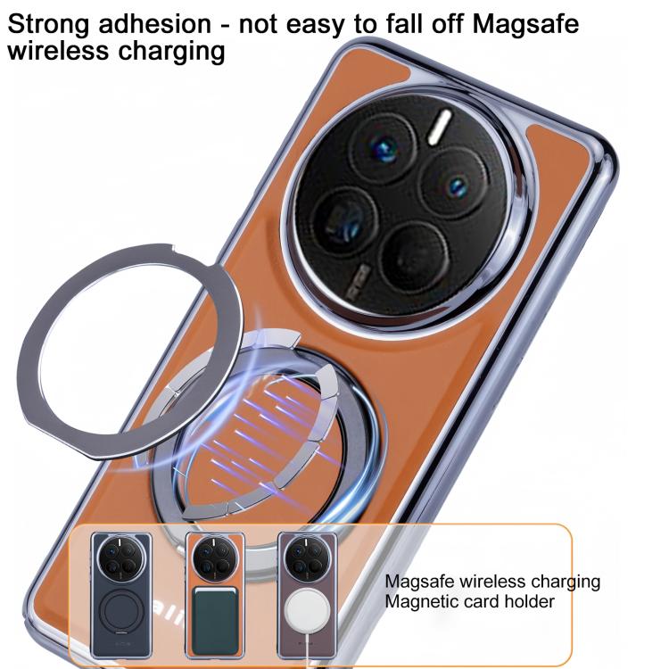 For Huawei Mate 50 Palida M1 360 Degree Rotating Holder Magnetic Phone Case