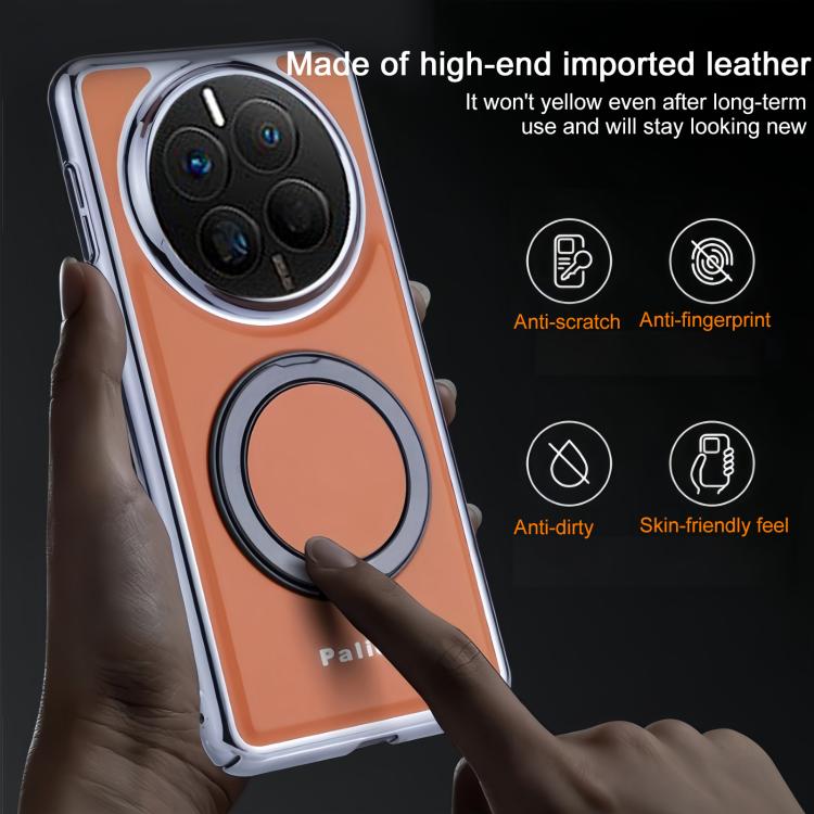 For Huawei Mate 50 Palida M1 360 Degree Rotating Holder Magnetic Phone Case