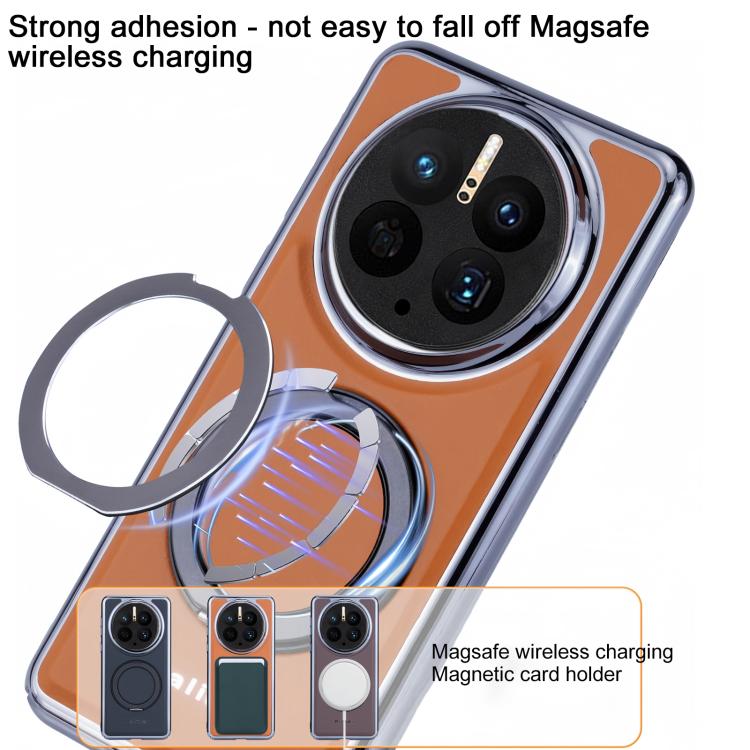 For Huawei Mate 50 Pro Palida M1 360 Degree Rotating Holder Magnetic Phone Case