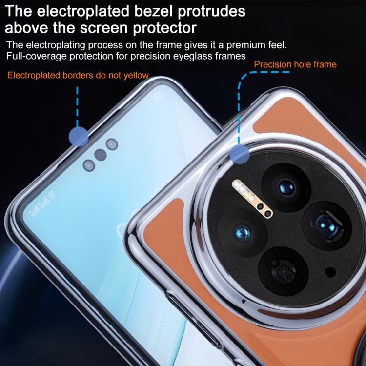 For Huawei Mate 50 Pro Palida M1 360 Degree Rotating Holder Magnetic Phone Case