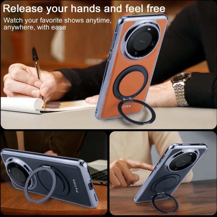 For Huawei Mate 60 Palida M1 360 Degree Rotating Holder Magnetic Phone Case