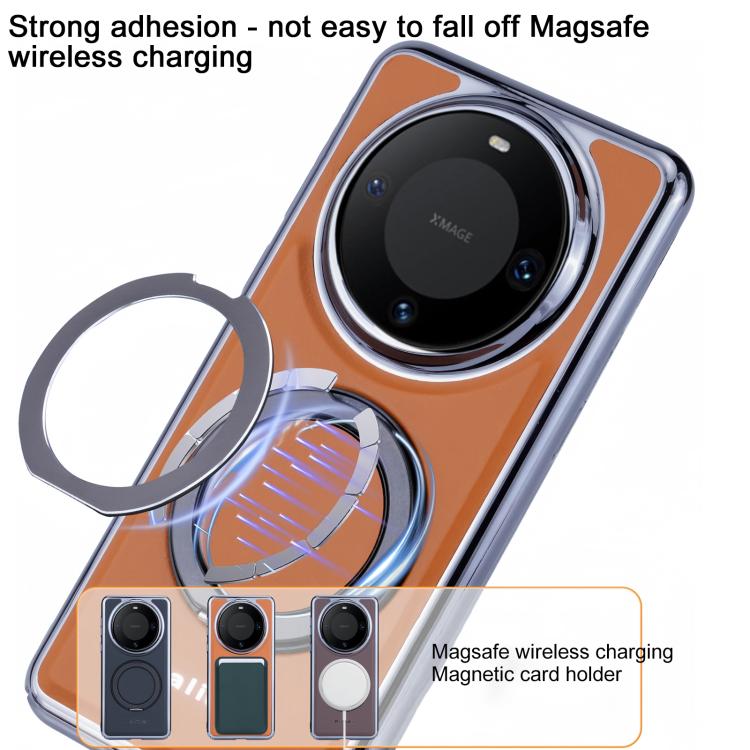 For Huawei Mate 60 Palida M1 360 Degree Rotating Holder Magnetic Phone Case
