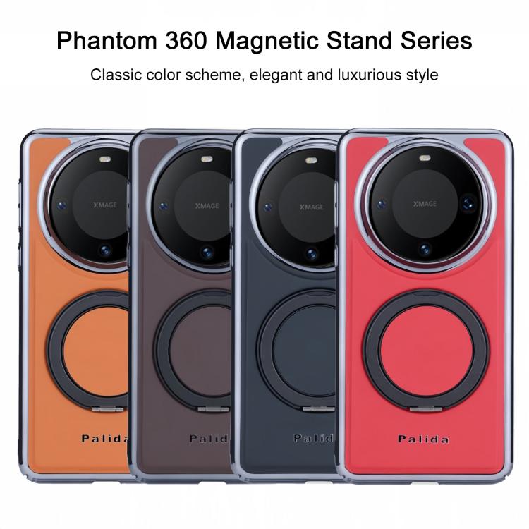 For Huawei Mate 60 Pro Palida M1 360 Degree Rotating Holder Magnetic Phone Case