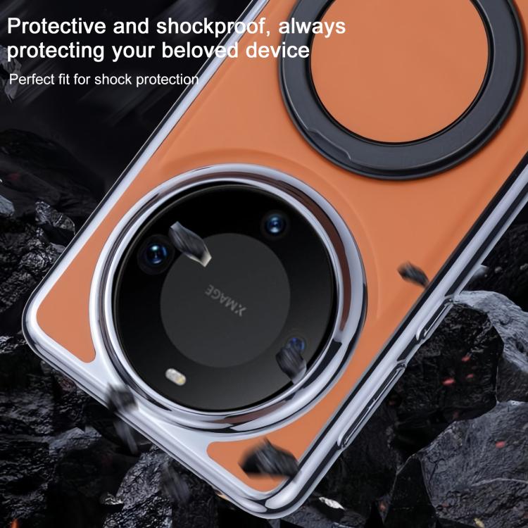 For Huawei Mate 60 Pro Palida M1 360 Degree Rotating Holder Magnetic Phone Case