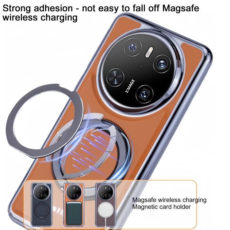 For Huawei Mate 70 Palida M1 360 Degree Rotating Holder Magnetic Phone Case