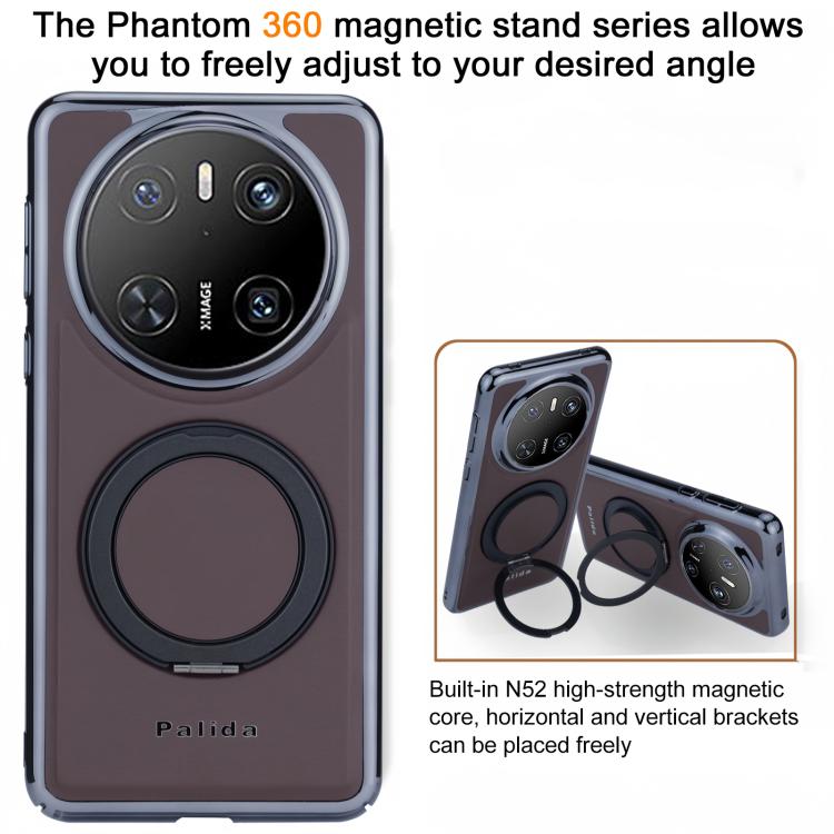 For Huawei Mate 70 Palida M1 360 Degree Rotating Holder Magnetic Phone Case