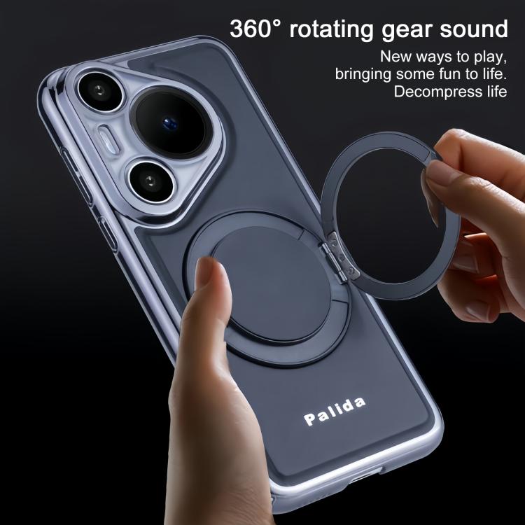 For Huawei Pura 70 Palida M1 360 Degree Rotating Holder Magnetic Phone Case