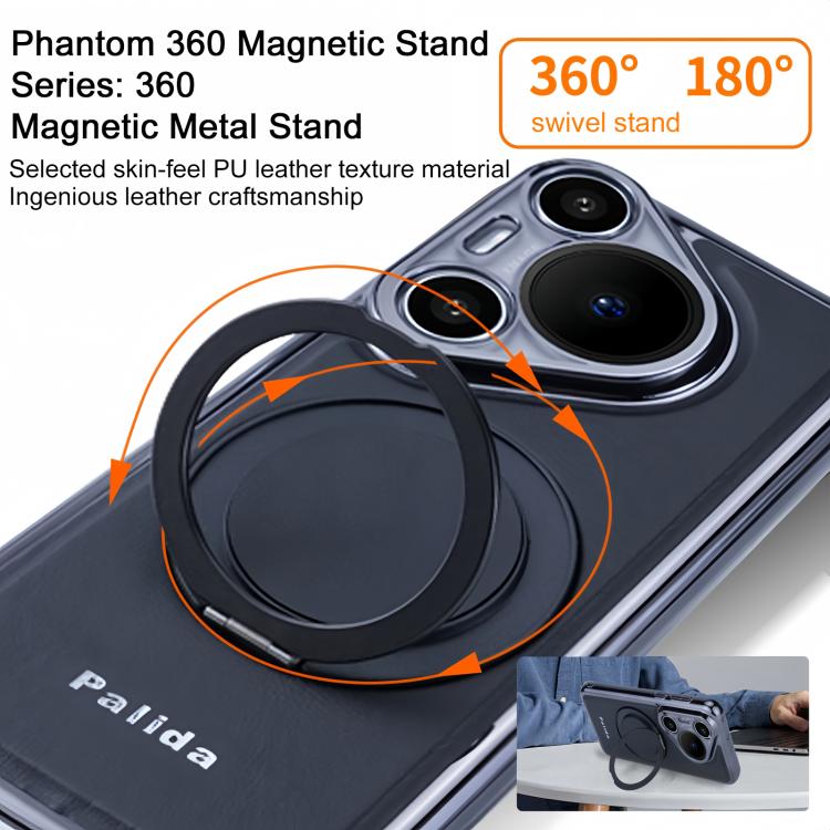 For Huawei Pura 70 Pro Palida M1 360 Degree Rotating Holder Magnetic Phone Case