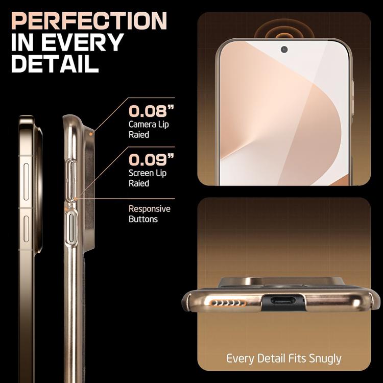 For Huawei Pura 70 Gold Shield Magnetic Holder Lens Film Phone Case