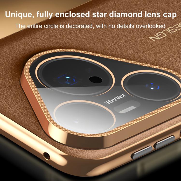 For Huawei Pura 80 Pro/80 Pro+ 5G Electroplated Soft Frame Heat Dissipation Vegan Leather Shockproof Phone Case