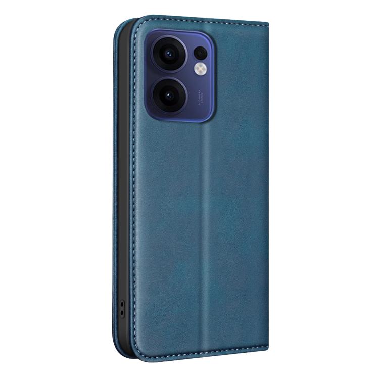 For OPPO Reno13 F 5G BINFEN COLOR Calfskin Texture Magnetic RFID Vegan Leather Phone Case