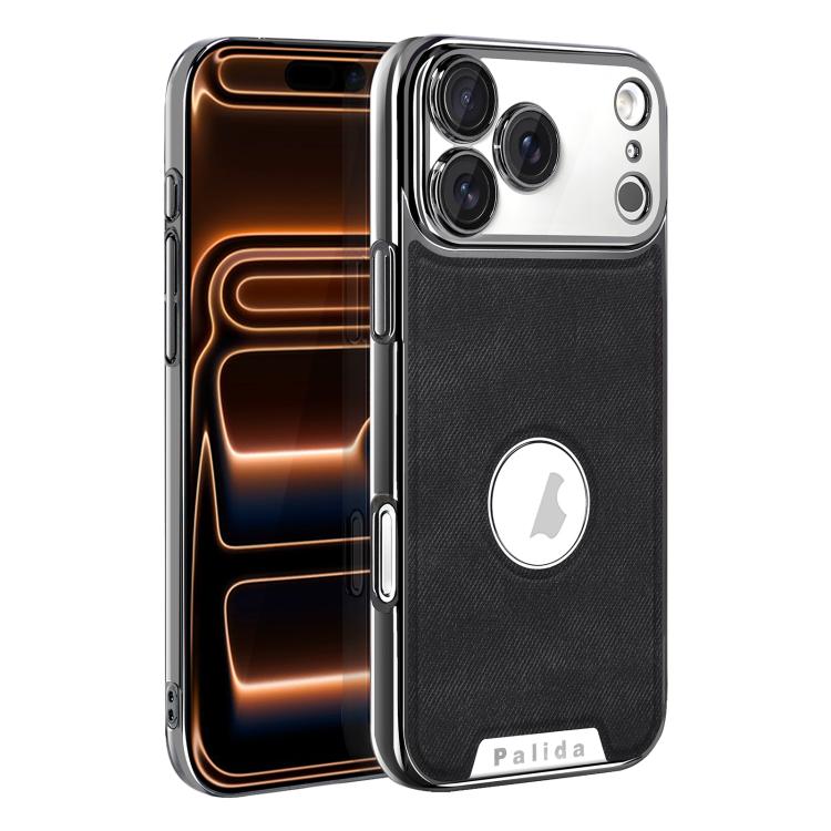 For iPhone 17 Pro Palida Y13 Mecha Denim Texture Full Coverage Phone Case