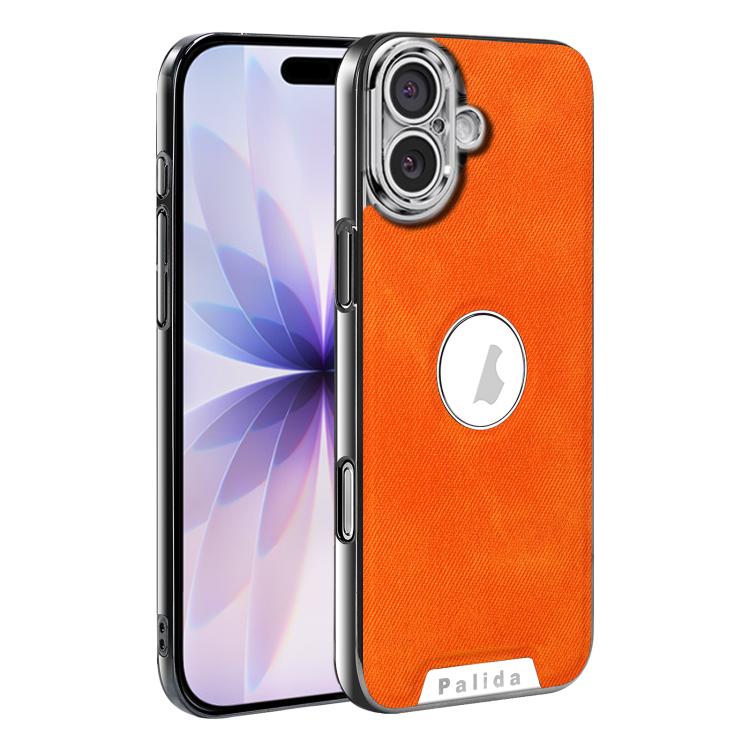 For iPhone 17 Palida Y13 Mecha Denim Texture Full Coverage Phone Case