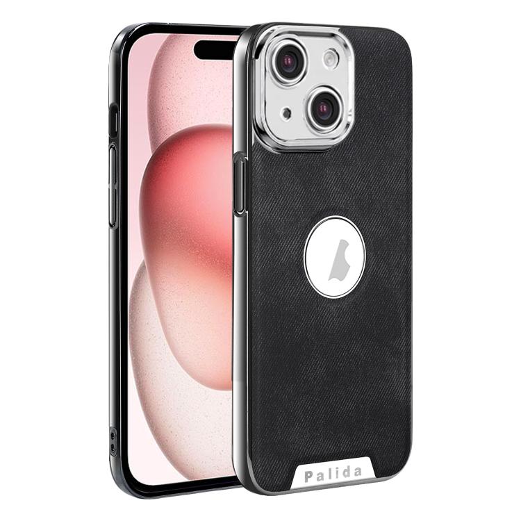 For iPhone 15 Palida Y13 Mecha Denim Texture Full Coverage Phone Case