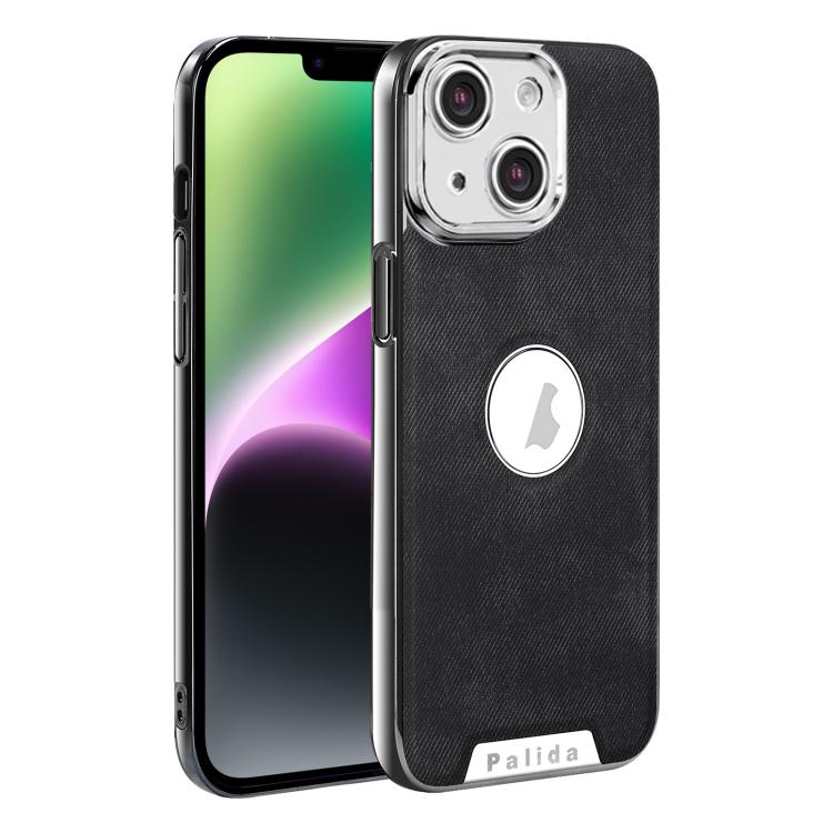 For iPhone 14 Palida Y13 Mecha Denim Texture Full Coverage Phone Case