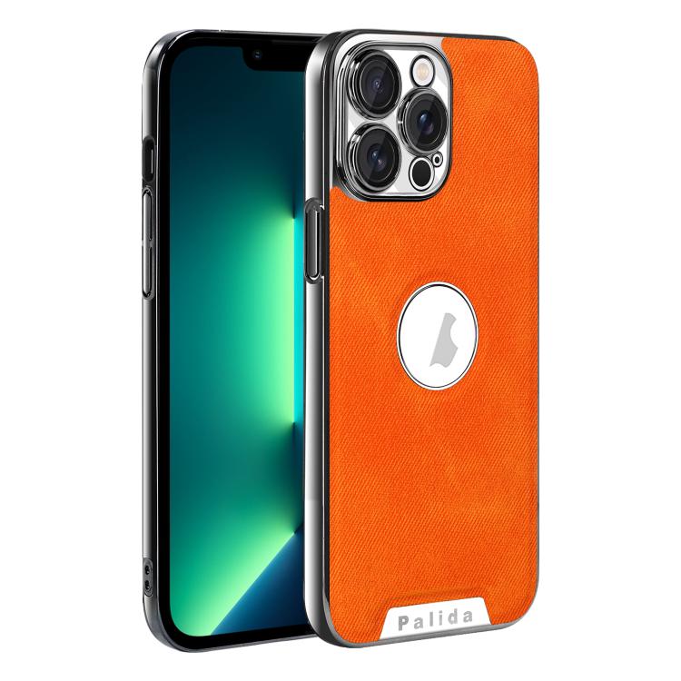 For iPhone 13 Pro Max Palida Y13 Mecha Denim Texture Full Coverage Phone Case