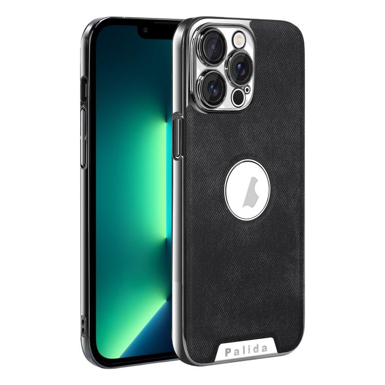 For iPhone 13 Pro Max Palida Y13 Mecha Denim Texture Full Coverage Phone Case