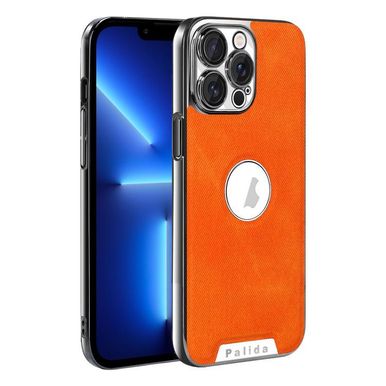 For iPhone 13 Pro Palida Y13 Mecha Denim Texture Full Coverage Phone Case