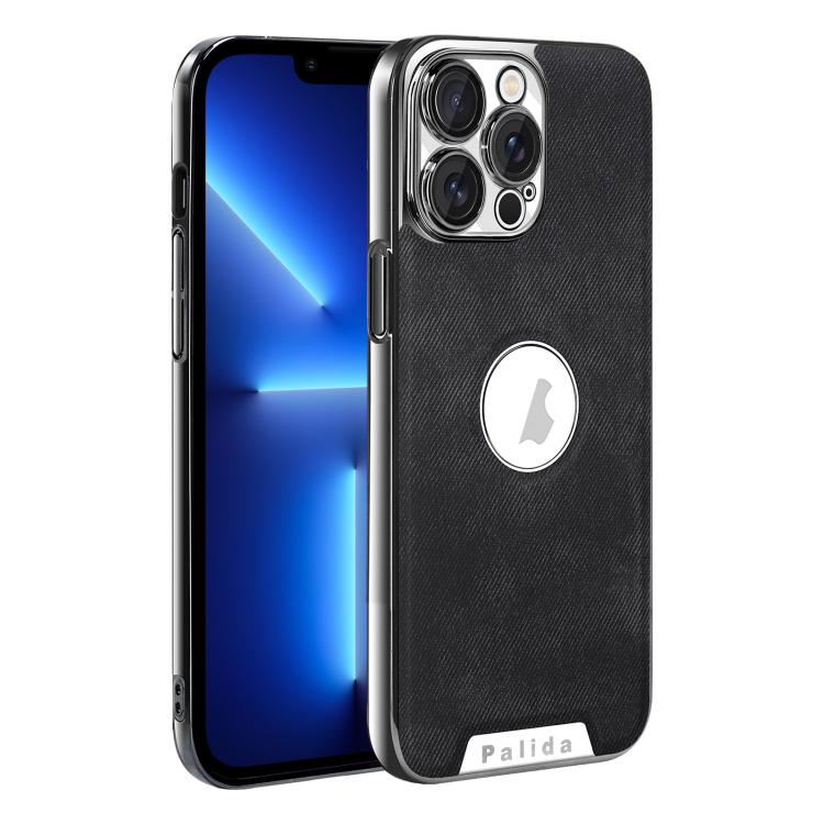 For iPhone 13 Pro Palida Y13 Mecha Denim Texture Full Coverage Phone Case