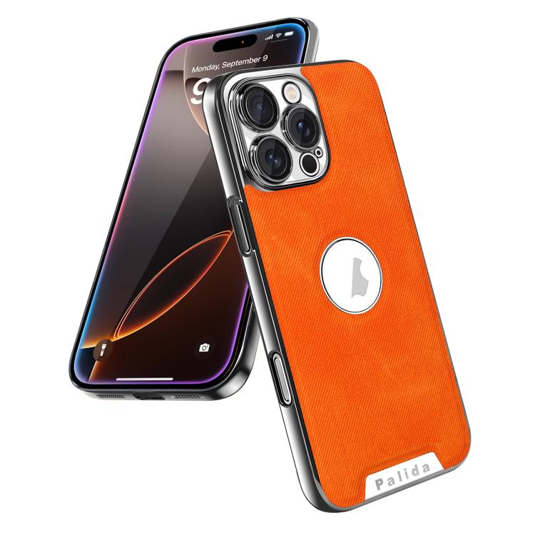 For iPhone 13 Pro Max Palida Y13 Mecha Denim Texture Full Coverage Phone Case