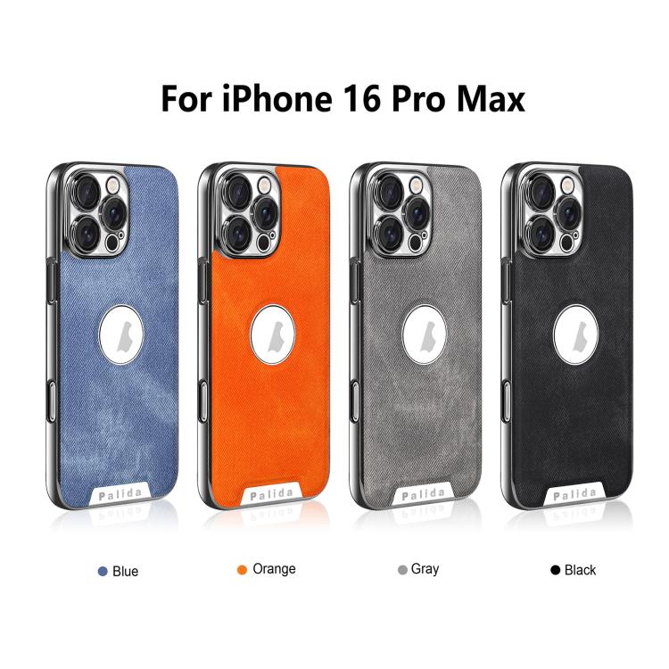For iPhone 15 Palida Y13 Mecha Denim Texture Full Coverage Phone Case