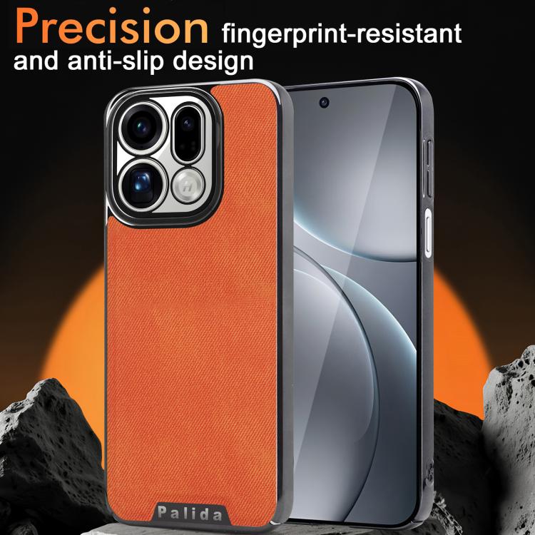 For OPPO Find X9 Palida Y13 Mecha Denim Texture Full Coverage Phone Case