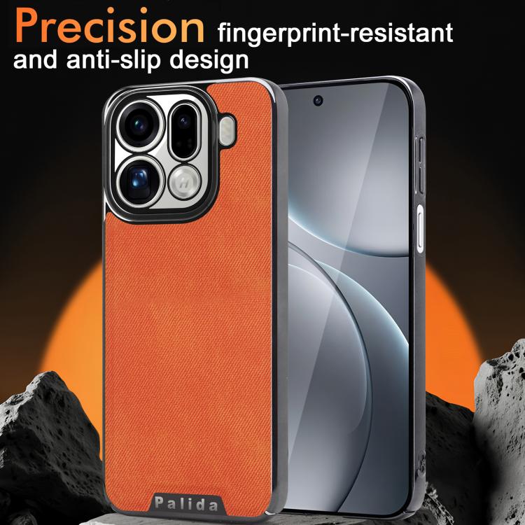 For OPPO Find X9 Pro Palida Y13 Mecha Denim Texture Full Coverage Phone Case
