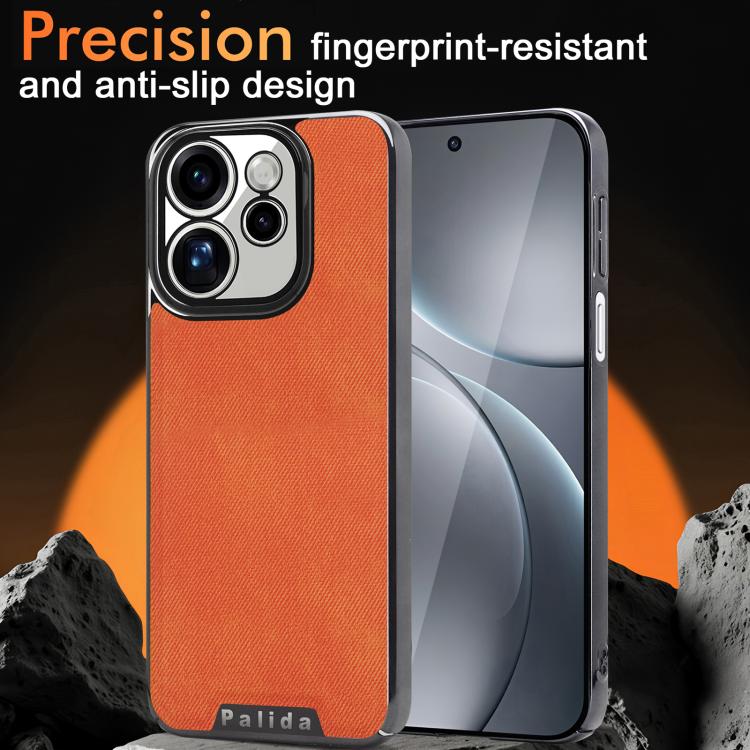For OPPO Reno15 Pro 5G Global Palida Y13 Mecha Denim Texture Full Coverage Phone Case
