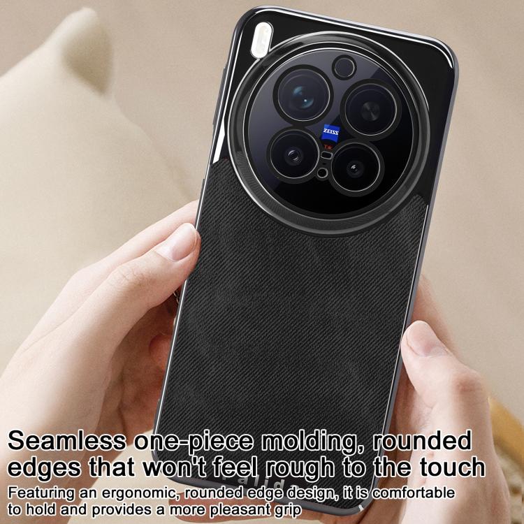 For vivo X300 Pro Palida Y13 Mecha Denim Texture Full Coverage Phone Case